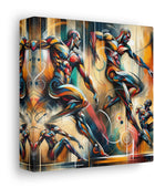 Athletic Motion Canvas Art: Capturing the Spirit of Movement