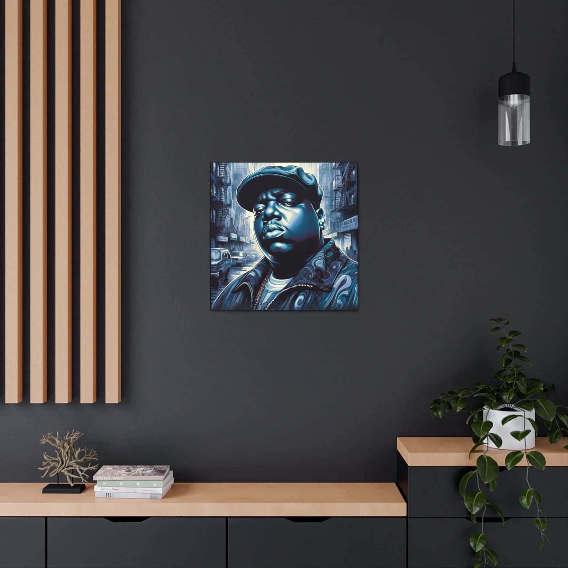 Brooklyn's Finest: The Notorious Canvas Canvas Printify 24″ x 24″ 1.25" 