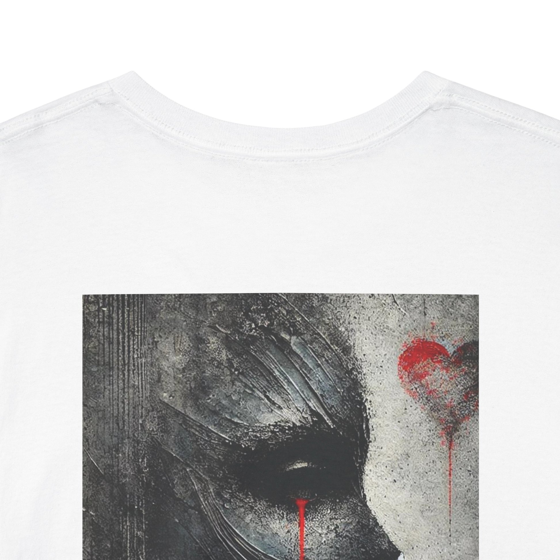 Abstract Vision Premium Graphic Tee Unisex in L dark heather, crafted for comfort and S style