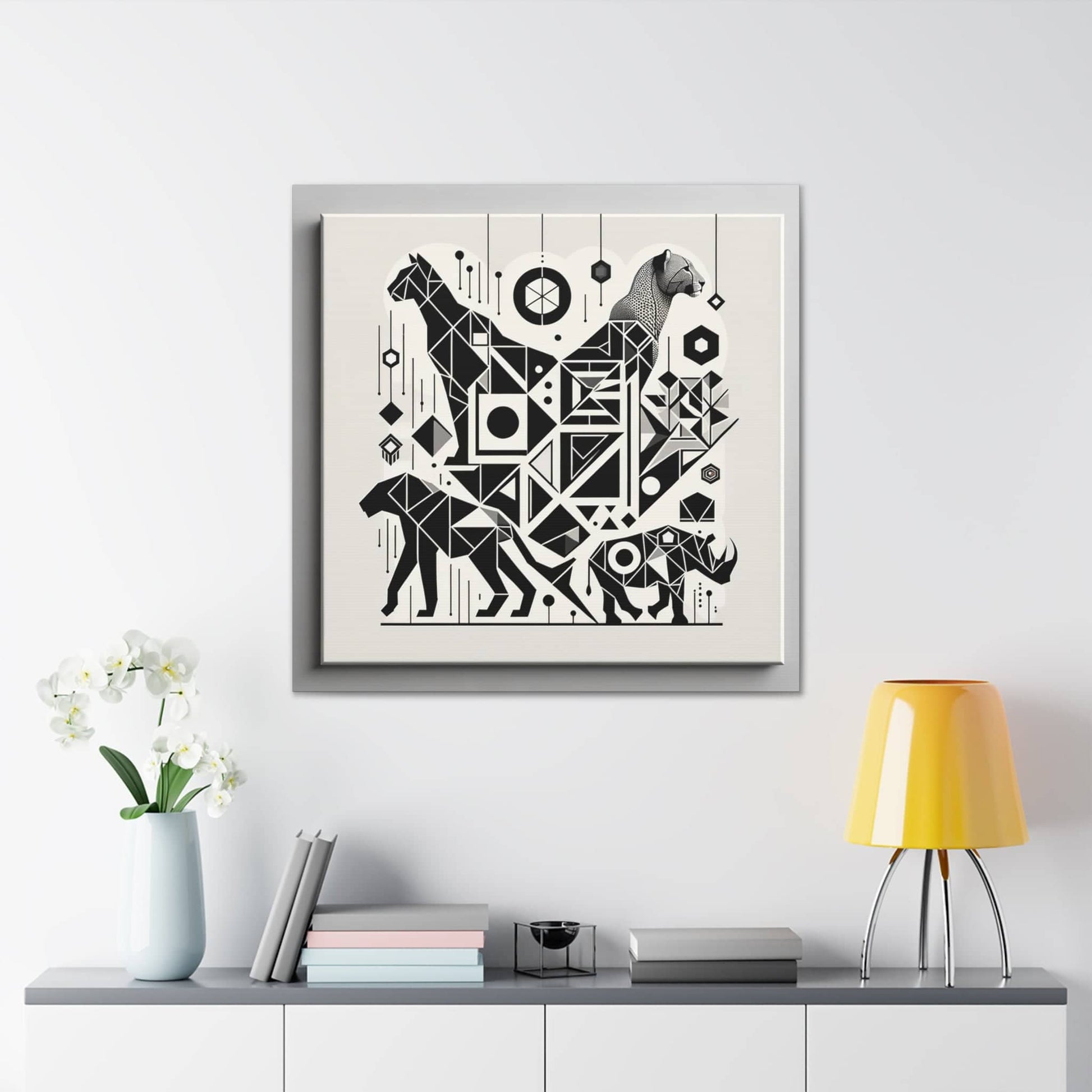 Monochrome Menagerie Canvas Art Canvas Bigger Than Life   