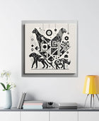 Monochrome Menagerie Canvas Art Canvas Bigger Than Life   