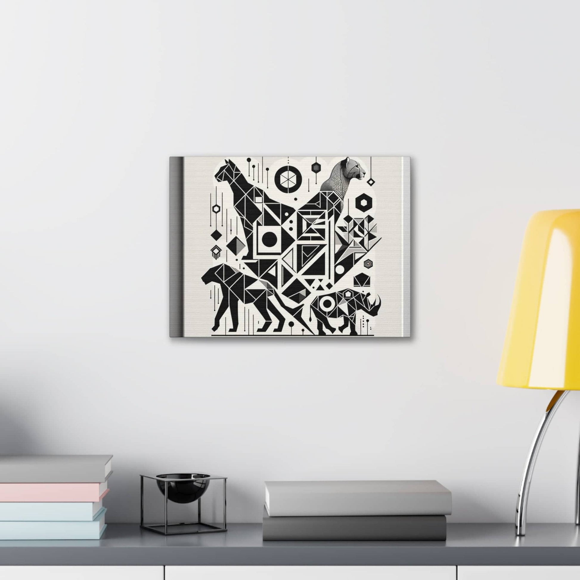 Monochrome Menagerie Canvas Art Canvas Bigger Than Life   