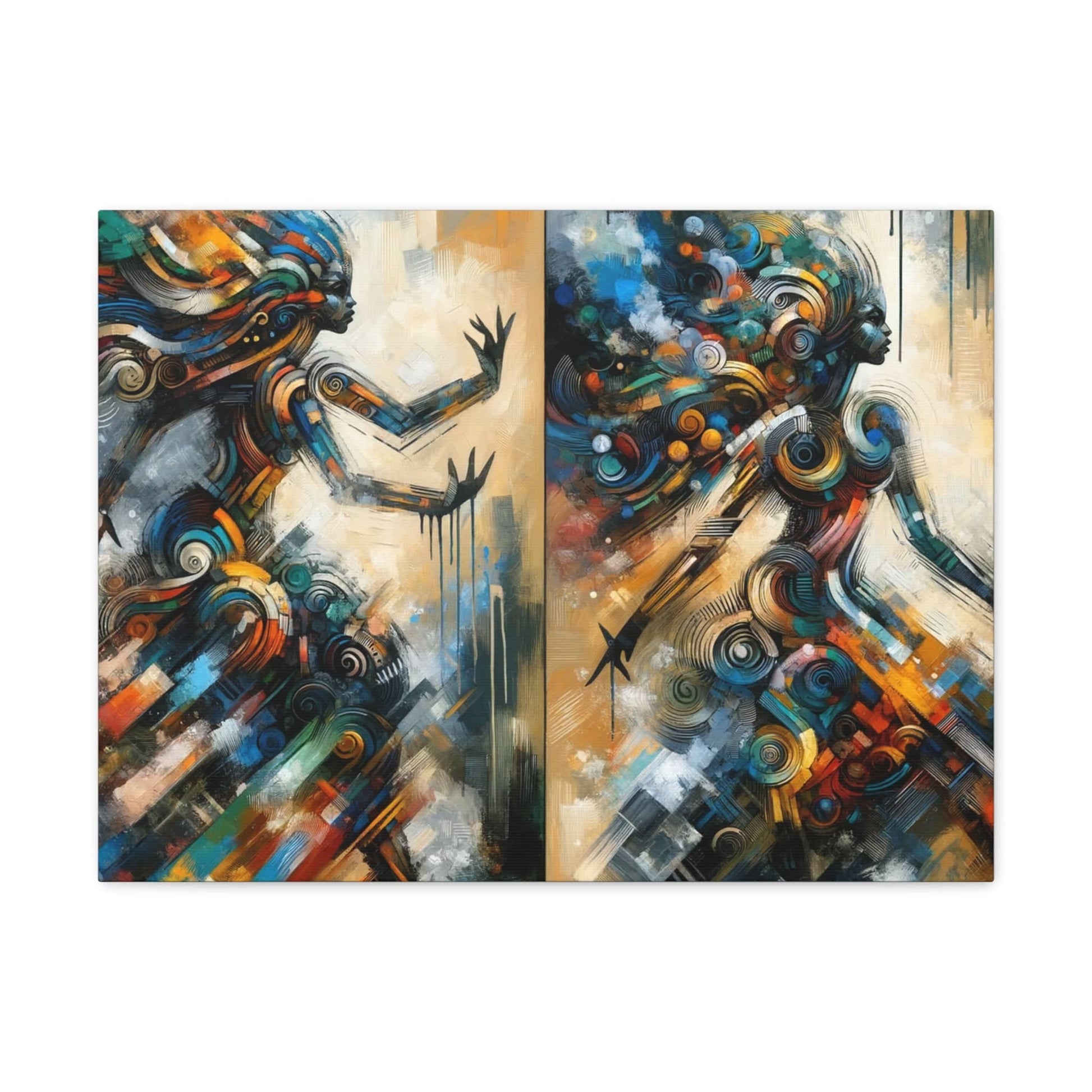 Whirlwind of Emotion Canvas Art Canvas Bigger Than Life   