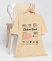 Divine Soul The Spiritual Essence Unisex Tee in L true royal, perfect for S staying on-trend in any S season