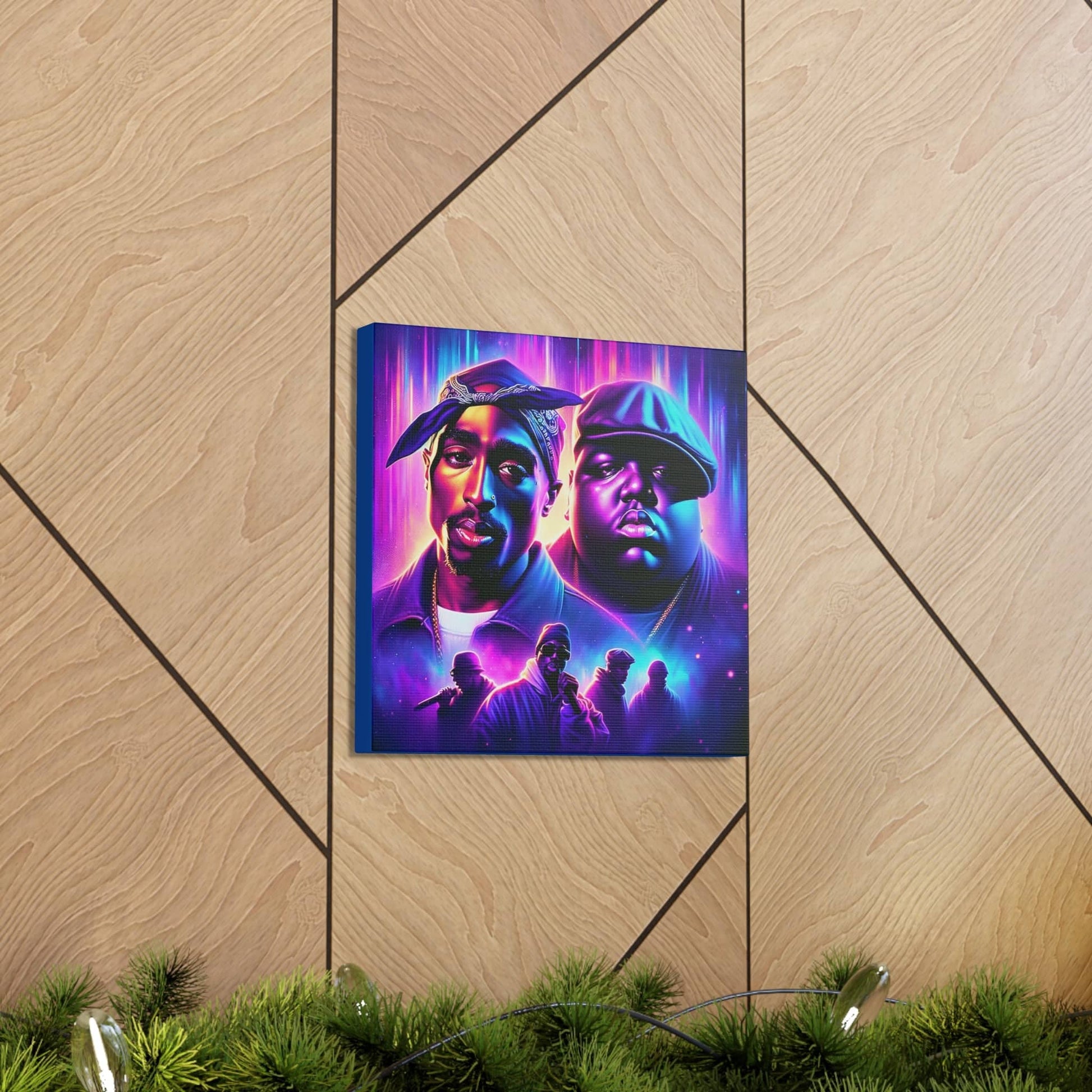 Hip-Hop Legends: The Luminaries Canvas Canvas Printify   