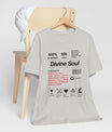 Divine Soul The Spiritual Essence Unisex Tee in M true royal, a must-have for everyday fashion