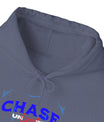 Chase Your Dreams Inspirational Classic Fit Hoodie in L heather navy, a versatile piece for casual wear