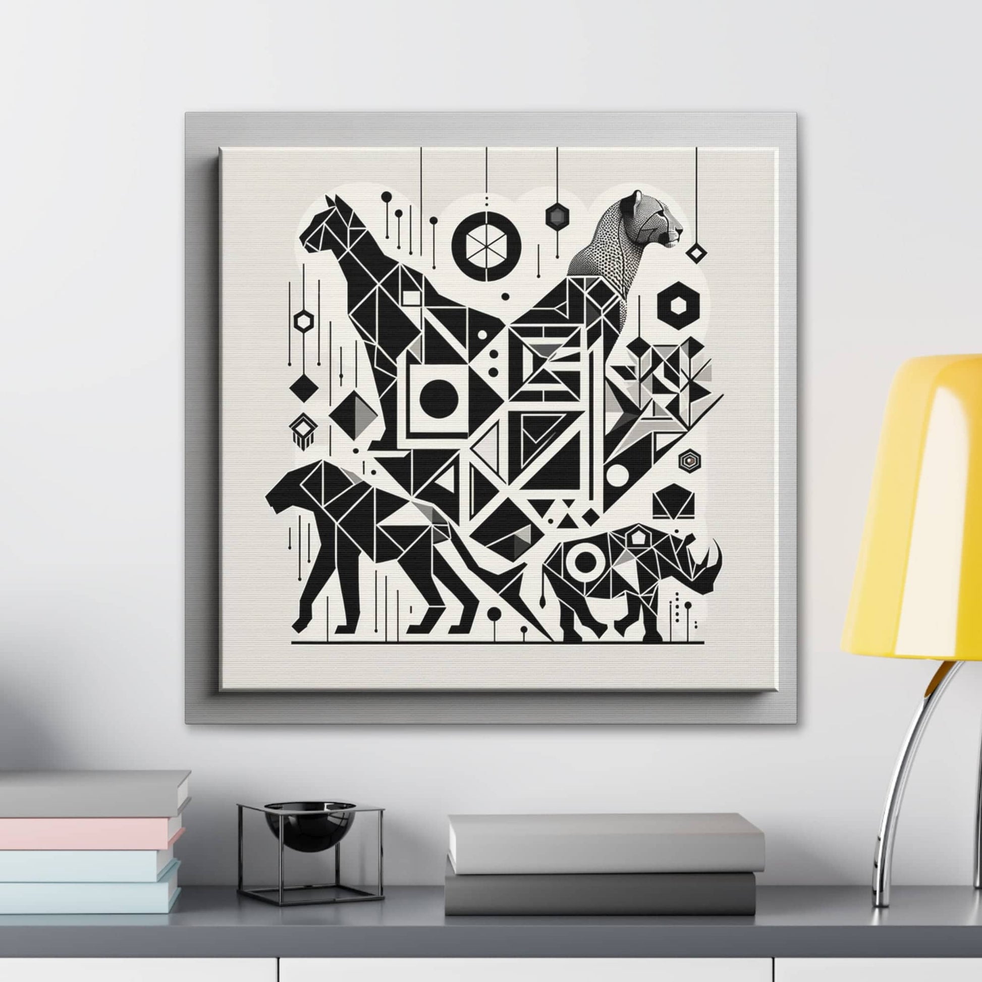 Monochrome Menagerie Canvas Art Canvas Bigger Than Life   