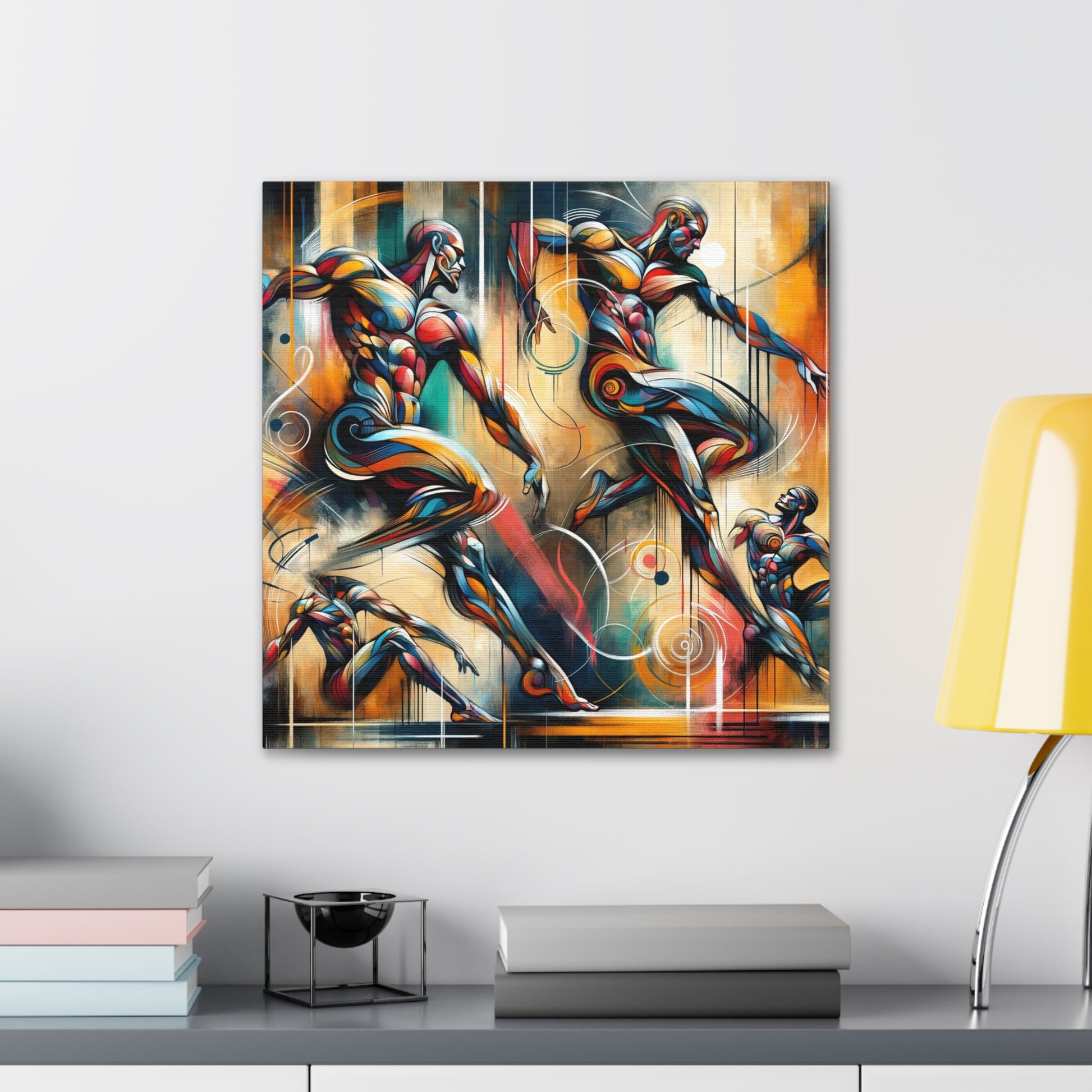 Athletic Motion Canvas Art: Capturing the Spirit of Movement