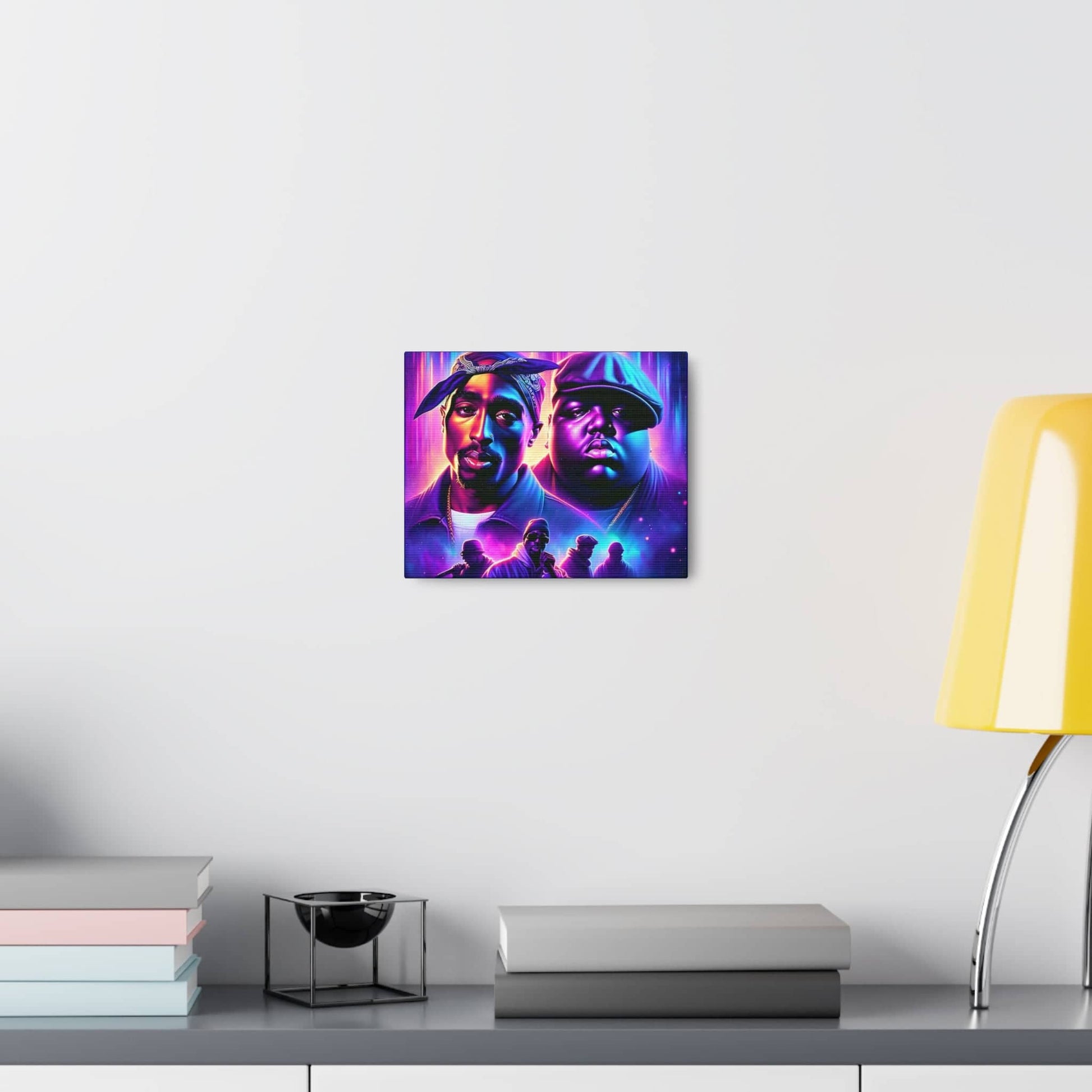 Hip-Hop Legends: The Luminaries Canvas Canvas Printify   