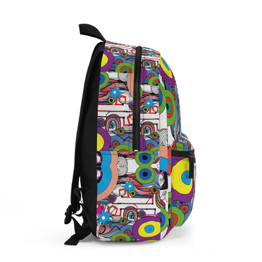 Fashionable backpack, created for modern travelers, offering comfort and style.