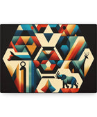 Geometric Wilderness Odyssey Canvas Canvas Bigger Than Life   