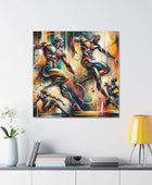 Athletic Motion Canvas Art Canvas Bigger Than Life   