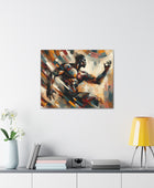 Celestial Rhythms Canvas Art: Cosmic Elegance Meets Modern Motion