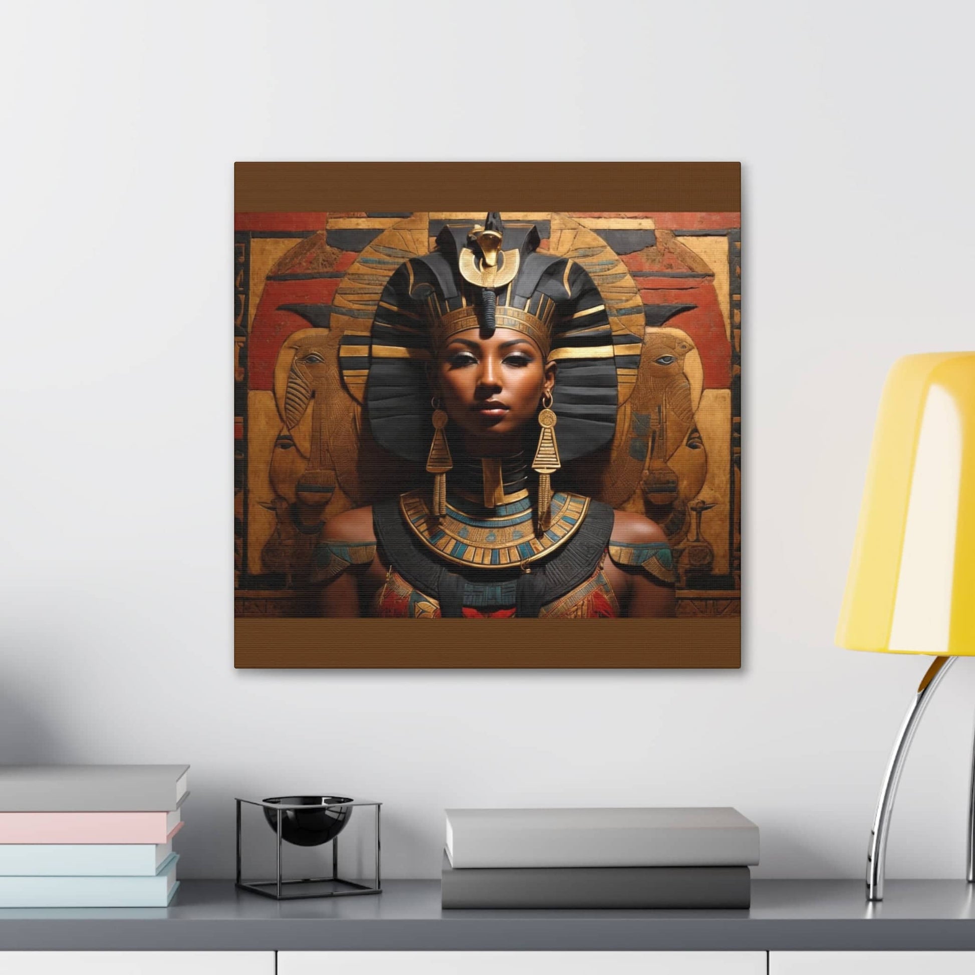 Eternal Majesty: Queen of the Nile Canvas Bigger Than Life   