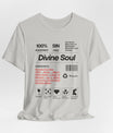 Divine Soul The Spiritual Essence Unisex Tee in S heather true royal, a must-have for everyday fashion