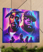 Hip-Hop Legends: The Luminaries Canvas Canvas Printify   