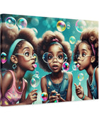 Bubble Dreams Canvas Art – A Playful Journey of Wonder and Joy