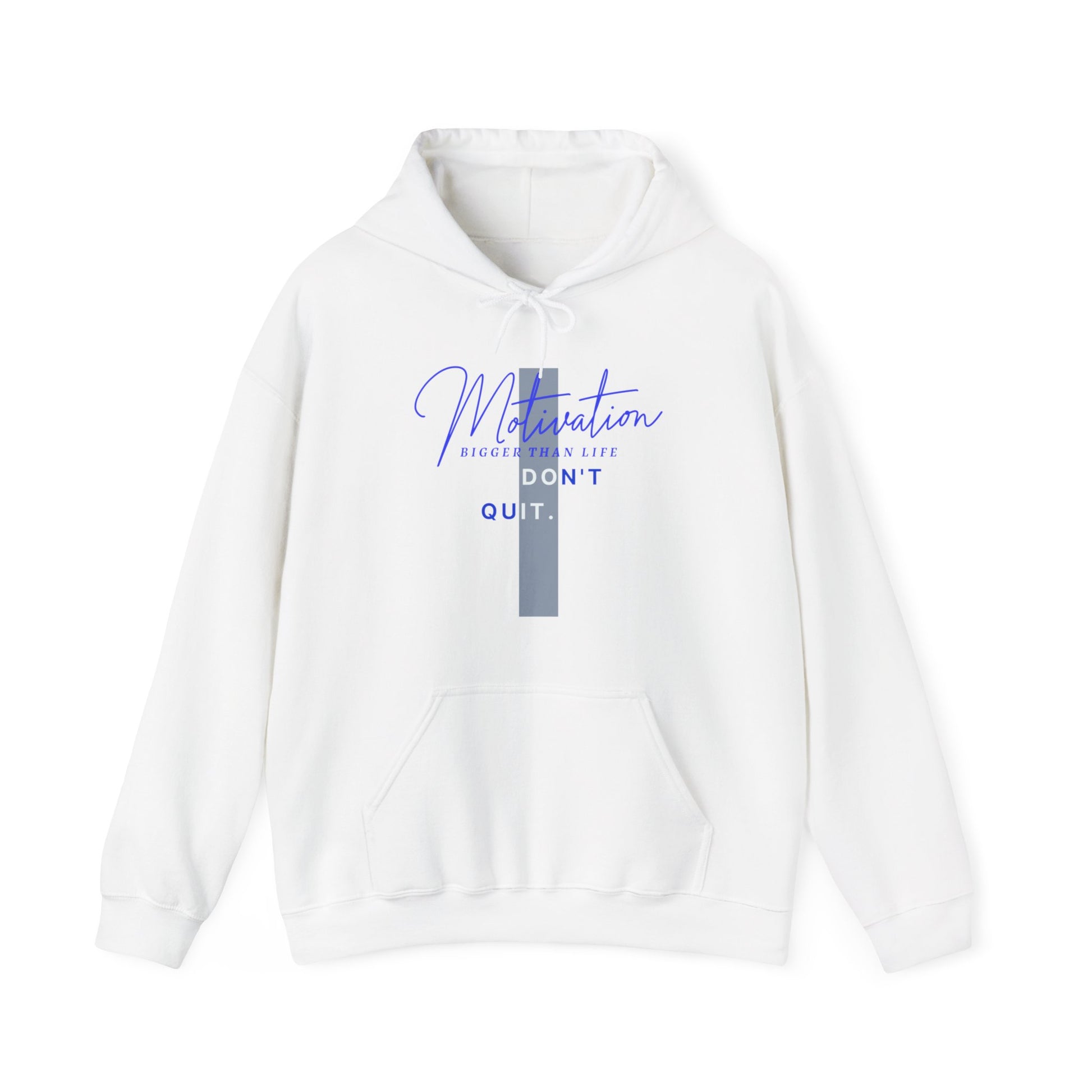 Persevere Hoodie - Motivation Unisex Heavy Blend Hooded Sweatshirt in S Light blue, a versatile piece for casual wear