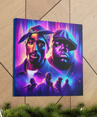 Hip-Hop Legends: The Luminaries Canvas Canvas Printify   