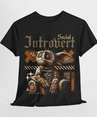 Social Introvert Unisex Heavy Cotton Tee