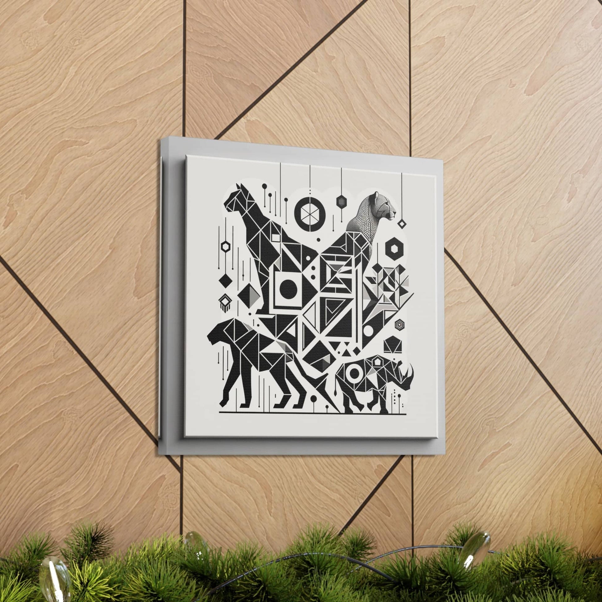 Monochrome Menagerie Canvas Art Canvas Bigger Than Life   