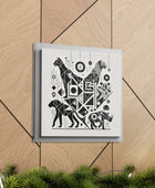 Monochrome Menagerie Canvas Art Canvas Bigger Than Life   