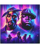 Hip-Hop Legends: The Luminaries Canvas Canvas Printify   