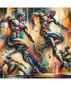 Athletic Motion Canvas Art: Capturing the Spirit of Movement