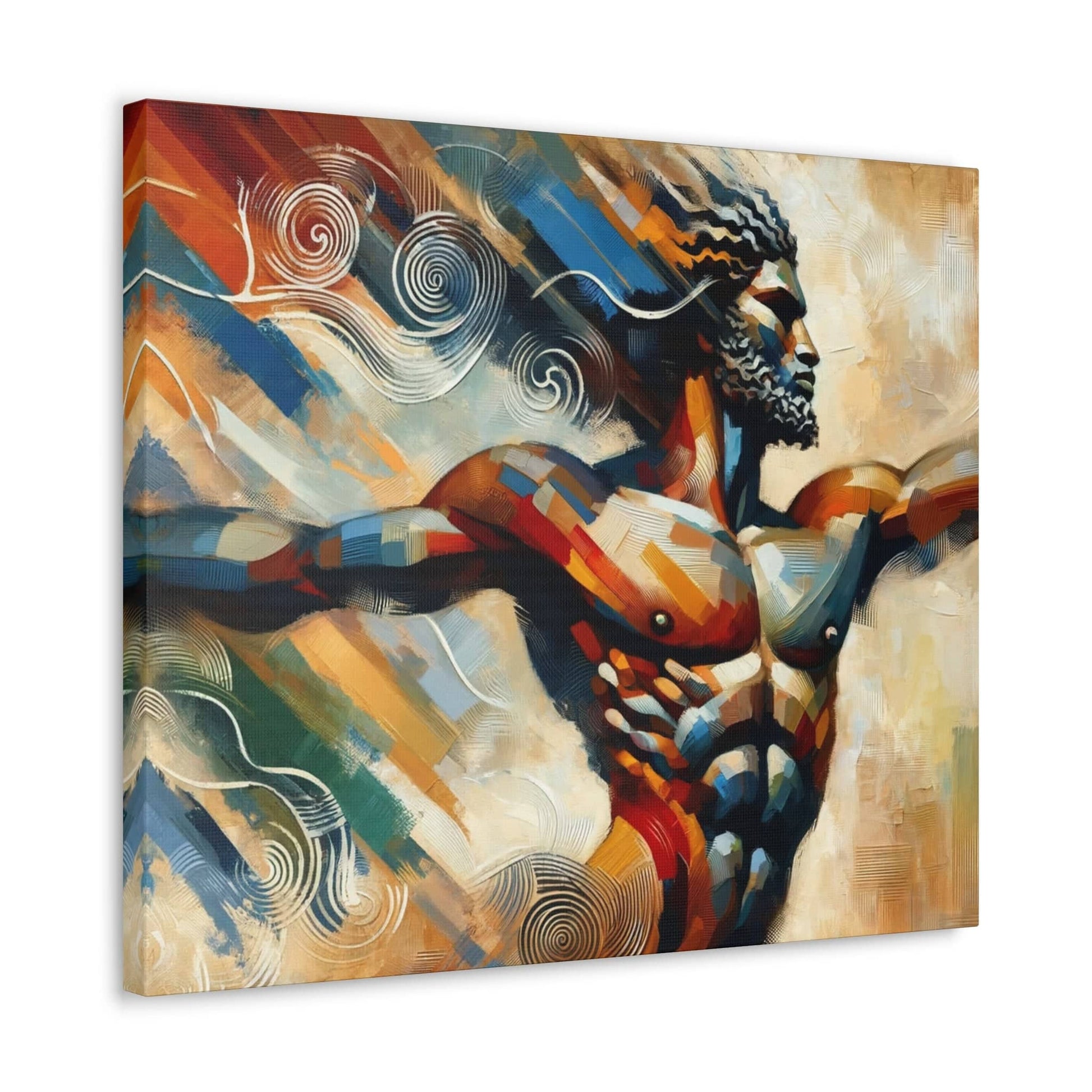 Whirlwind Warrior Canvas Art