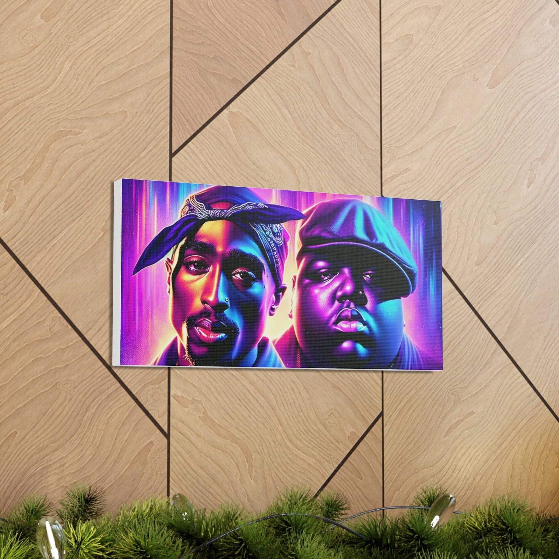 Hip-Hop Legends: The Luminaries Canvas Canvas Printify   