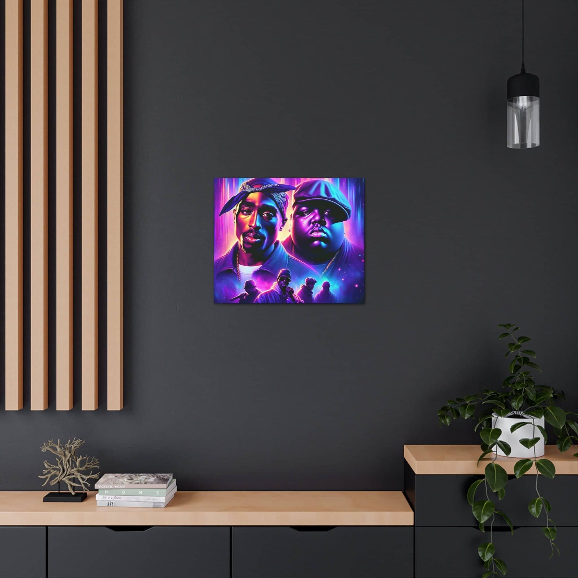 Hip-Hop Legends: The Luminaries Canvas Canvas Printify 24″ x 20″ 1.25" 