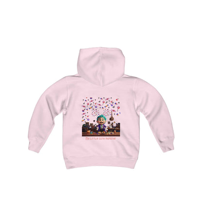 🎃 Candy Connoisseur: The Cozy Halloween Hoodie for Young Candy Lovers! Kids clothes Bigger Than Life Light Pink S 