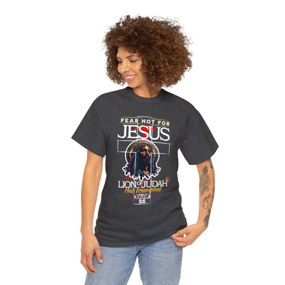  Ethically made t-shirt that combines comfort with a powerful Christian message, ideal for everyday wear.