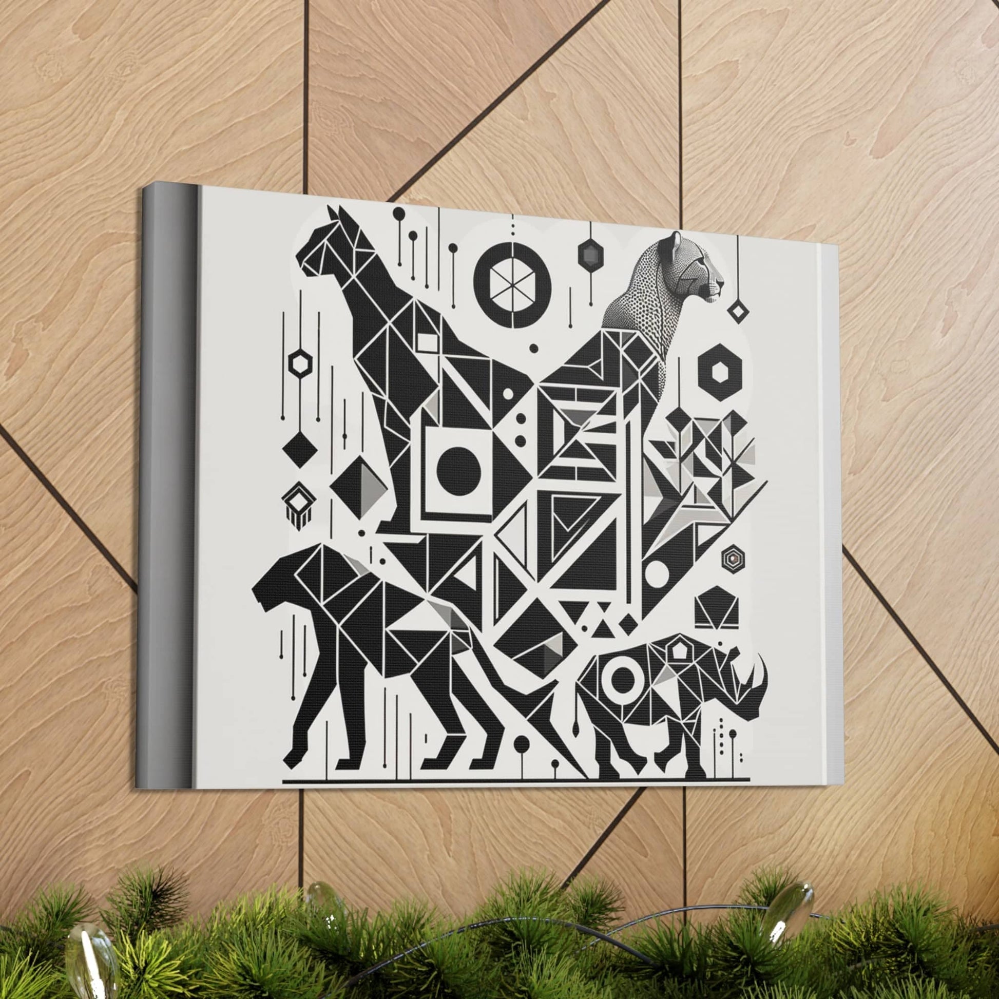 Monochrome Menagerie Canvas Art Canvas Bigger Than Life   