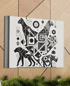 Monochrome Menagerie Canvas Art Canvas Bigger Than Life   