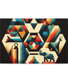 Geometric Wilderness Odyssey Canvas Canvas Bigger Than Life   