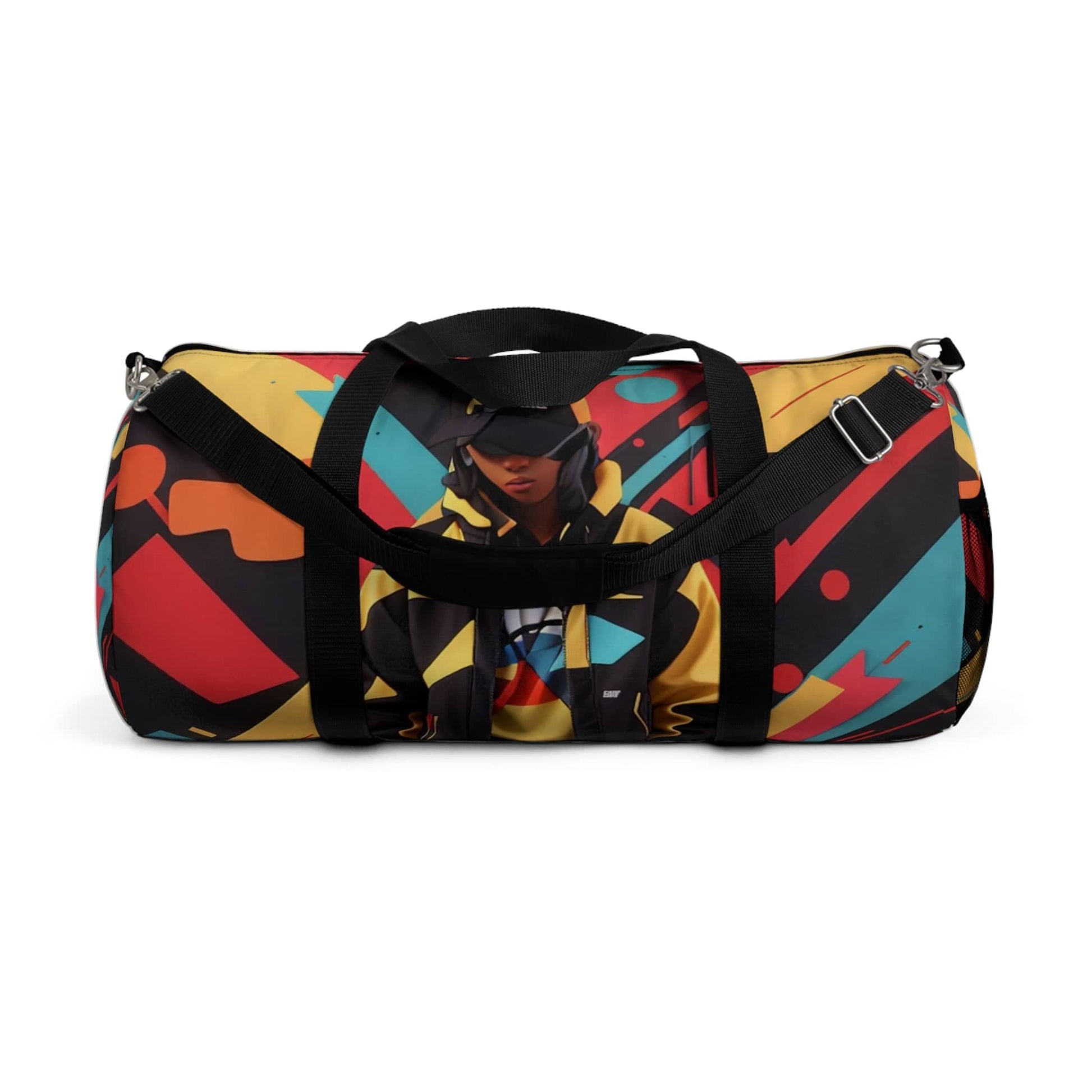 "Street Art at Your Back Duffle: An Urban Nomad's Essentials - The Ultimate Blend of Practicality, Hip-Hop, Street Style, and Striking Design" Bags Bigger Than Life   