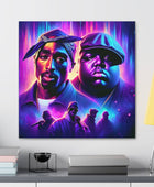 Hip-Hop Legends: The Luminaries Canvas Canvas Printify   