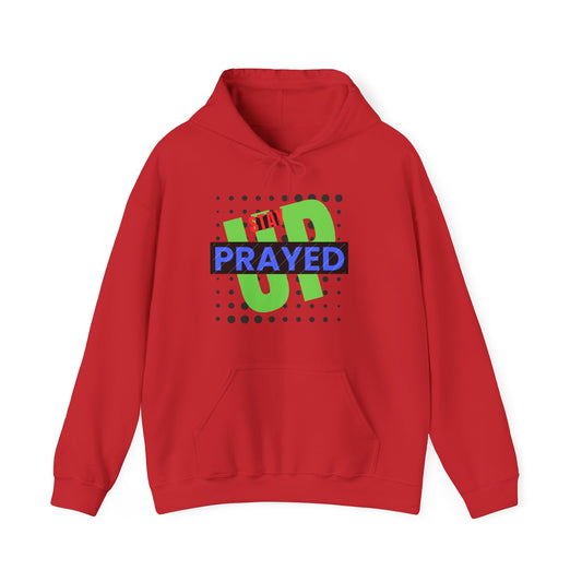 Stay Prayed Up Unisex Hoodie in S royal, a must-have for everyday fashion