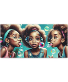 Bubble Dreams Canvas Art – A Playful Journey of Wonder and Joy