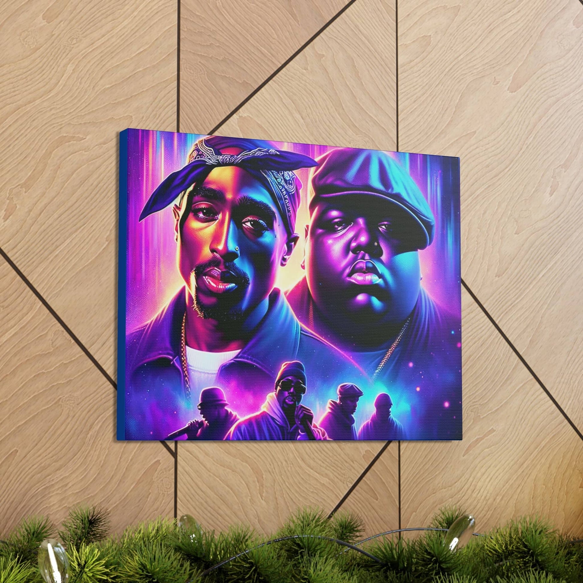 Hip-Hop Legends: The Luminaries Canvas Canvas Printify   