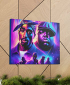 Hip-Hop Legends: The Luminaries Canvas Canvas Printify   