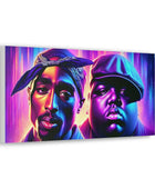 Hip-Hop Legends: The Luminaries Canvas Canvas Printify   