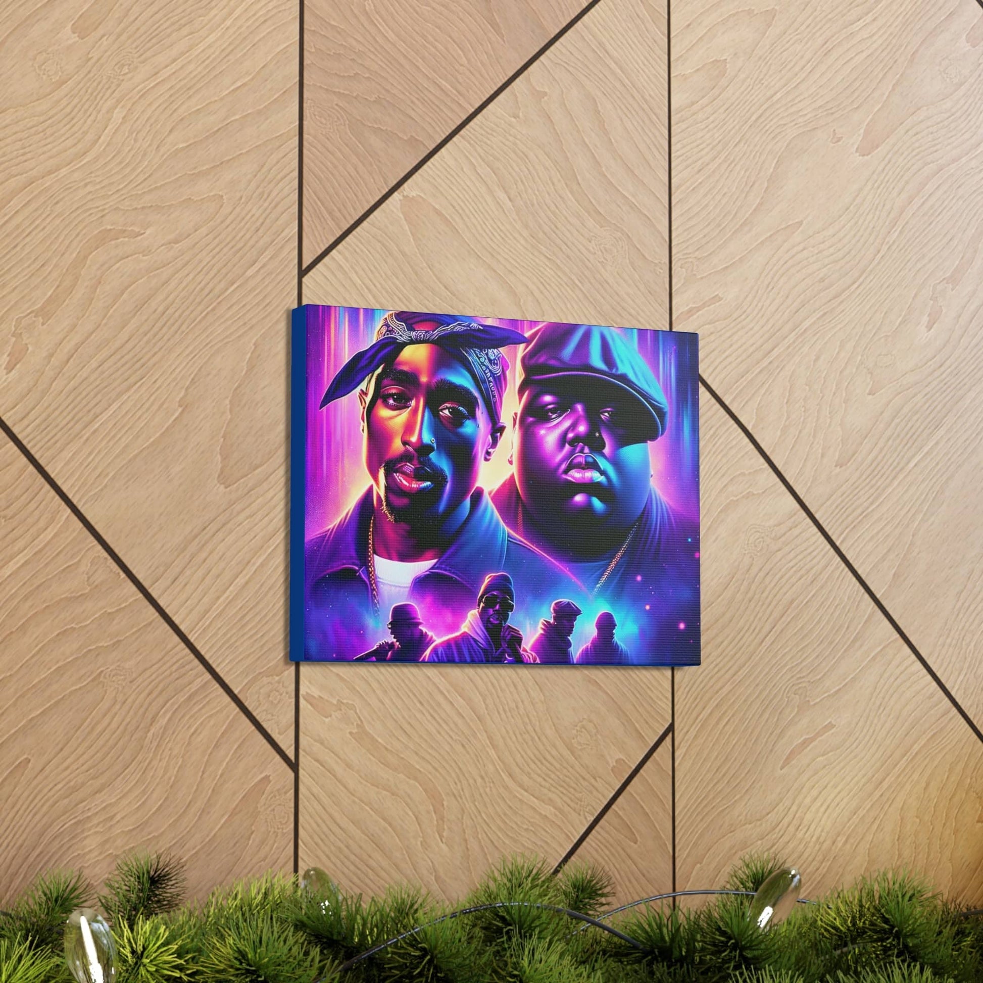 Hip-Hop Legends: The Luminaries Canvas Canvas Printify   