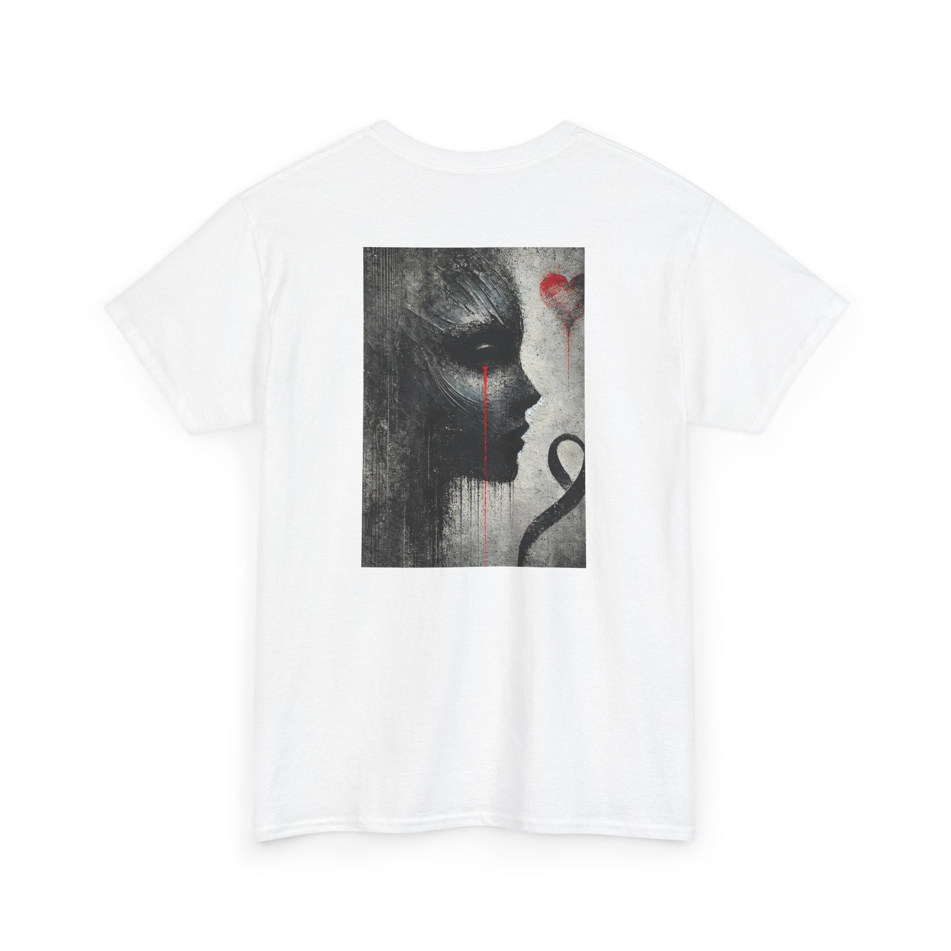 Abstract Vision Premium Graphic Tee Unisex in M dark heather, a must-have for everyday fashion