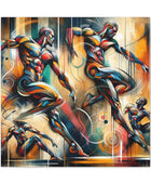 Athletic Motion Canvas Art: Capturing the Spirit of Movement