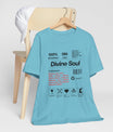 Divine Soul The Spiritual Essence Unisex Tee in L army, perfect for S staying on-trend in any S season