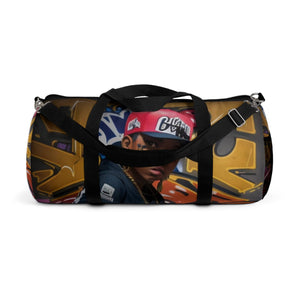 Shanice Rhythm Hip Hop Duffle Bag - Travel Essential, Gym, Retro Style Bags Bigger Than Life Large  