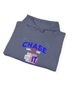 Chase Your Dreams Inspirational Classic Fit Hoodie in L charcoal, a versatile piece for casual wear